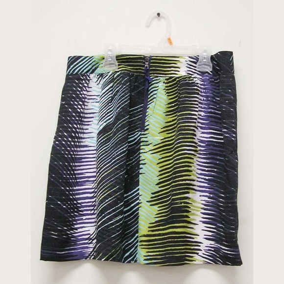 Ann Taylor LOFT Multi-colored Skirt Size 4 New! - Picture 2 of 4